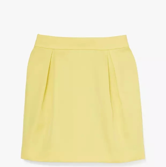 kate spade Dresses & Skirts - Kate Spade *Duchess Satin Pencil Skirt*Yellow